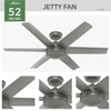 Jetty 52" Outdoor Fan