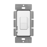 Enerlites 51300 mini paddle LED dimmer switch, single-pole/three-way, supports LED, CFL, incandescent, halogen, ETL listed