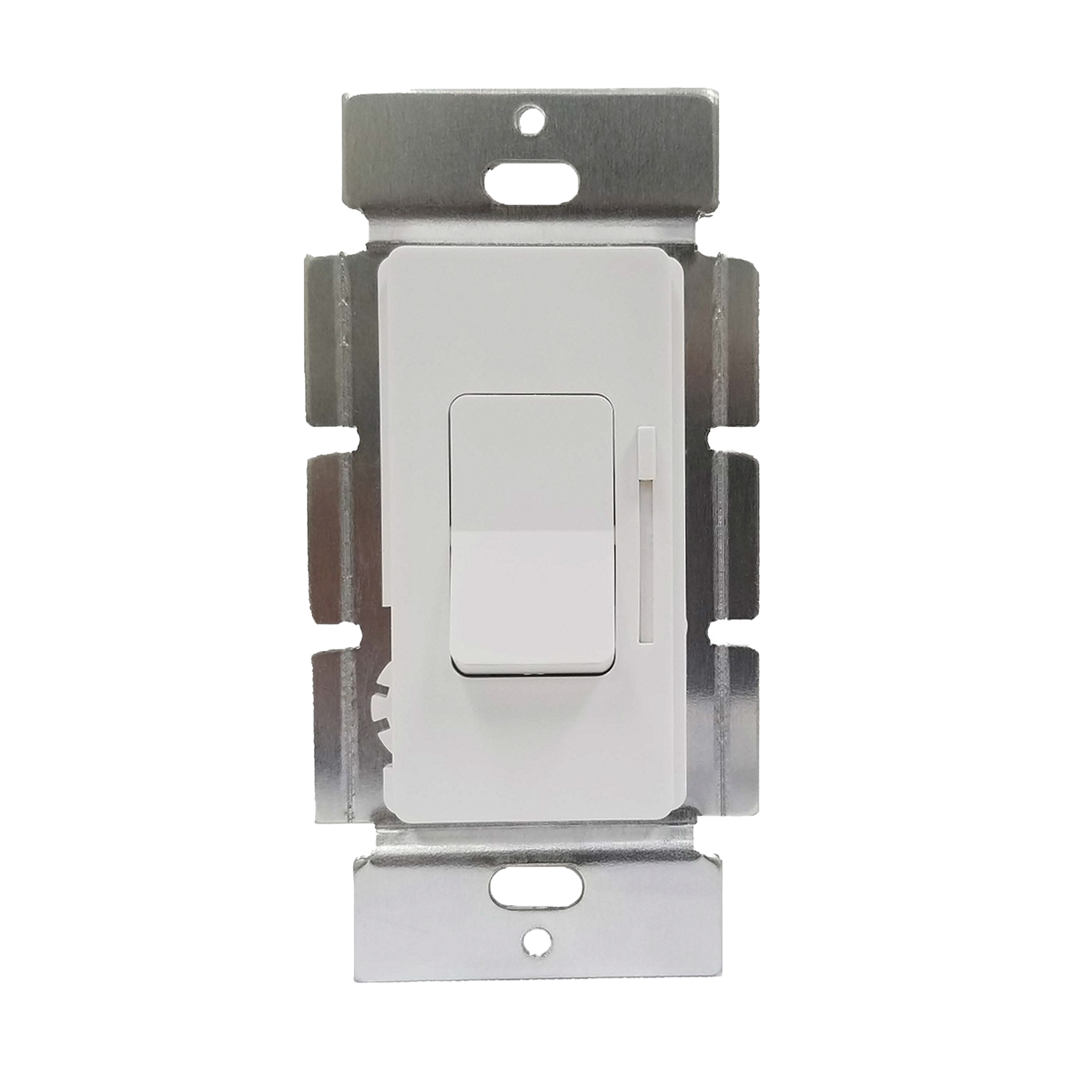 0-10V Dimmer Switch Mini Paddle | Single Pole 3-Way | Enerlites 51300L | White