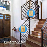 150W Single-Pole 3-Way Decorator Dimmer Switch | 120V | Elite Series | Enerlites 55300