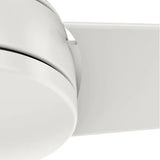 Trimaran 52-inch outdoor ceiling fan with sleek, weather-resistant blades, designed for patios and covered outdoor spaces.