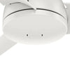 Trimaran 52-inch outdoor ceiling fan with sleek, weather-resistant blades, designed for patios and covered outdoor spaces.