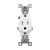 15 Amp Single Receptacle | Tamper Resistant | 125V | Commercial Grade