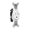 15 Amp Single Receptacle | Tamper Resistant | 125V | Commercial Grade