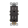 15 Amp Decorator Receptacle | Tamper Resistant | 125V | Residential Grade |  Elite Series