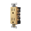 15 Amp Decorator Receptacle | Tamper Resistant | 125V | Residential Grade |  Elite Series