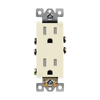 15 Amp Decorator Receptacle | Tamper Resistant | 125V | Residential Grade