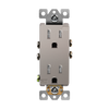15 Amp Decorator Receptacle | Tamper Resistant | 125V | Residential Grade |  Elite Series