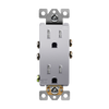 15 Amp Decorator Receptacle | Tamper Resistant | 125V | Residential Grade |  Elite Series