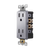 15 Amp Decorator Receptacle | Tamper-Resistant | Self-Grounding | Residential Grade |  Elite Series