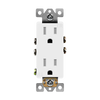 15 Amp Decorator Receptacle | Tamper Resistant | 125V | Residential Grade