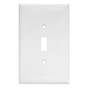 1-Gang Toggle Switch Wall Plate | Over-Sized | Residential Grade