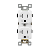 20 Amp Duplex Receptacle | Tamper/Weather Resistant | 125V | 5-20R | Commercial Grade
