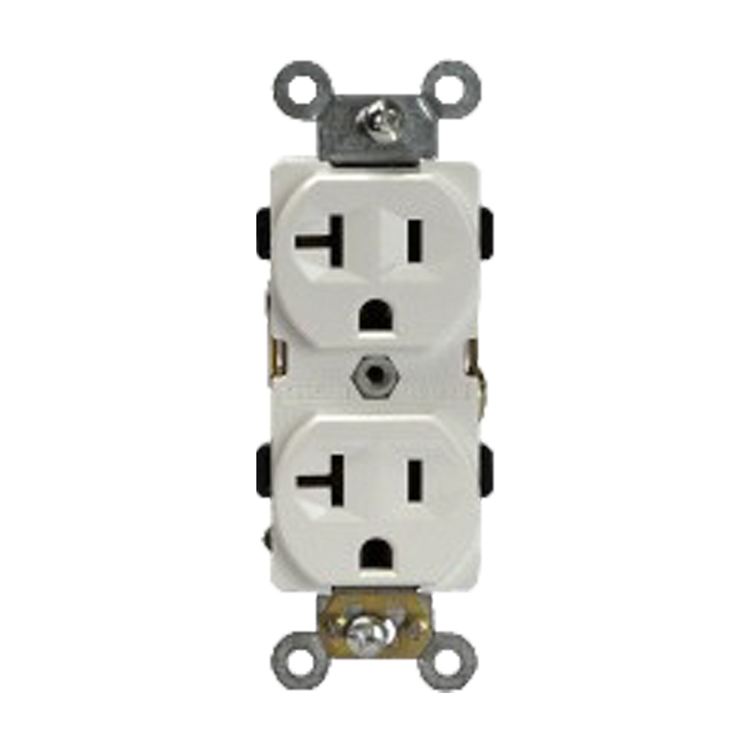 20 Amp Duplex Receptacle | 125V | 5-20R | Commercial/Industrial Grade | Enerlites 62080