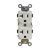 Industrial Grade Heavy Duty 20 Amp Duplex Receptacle, 5-20R