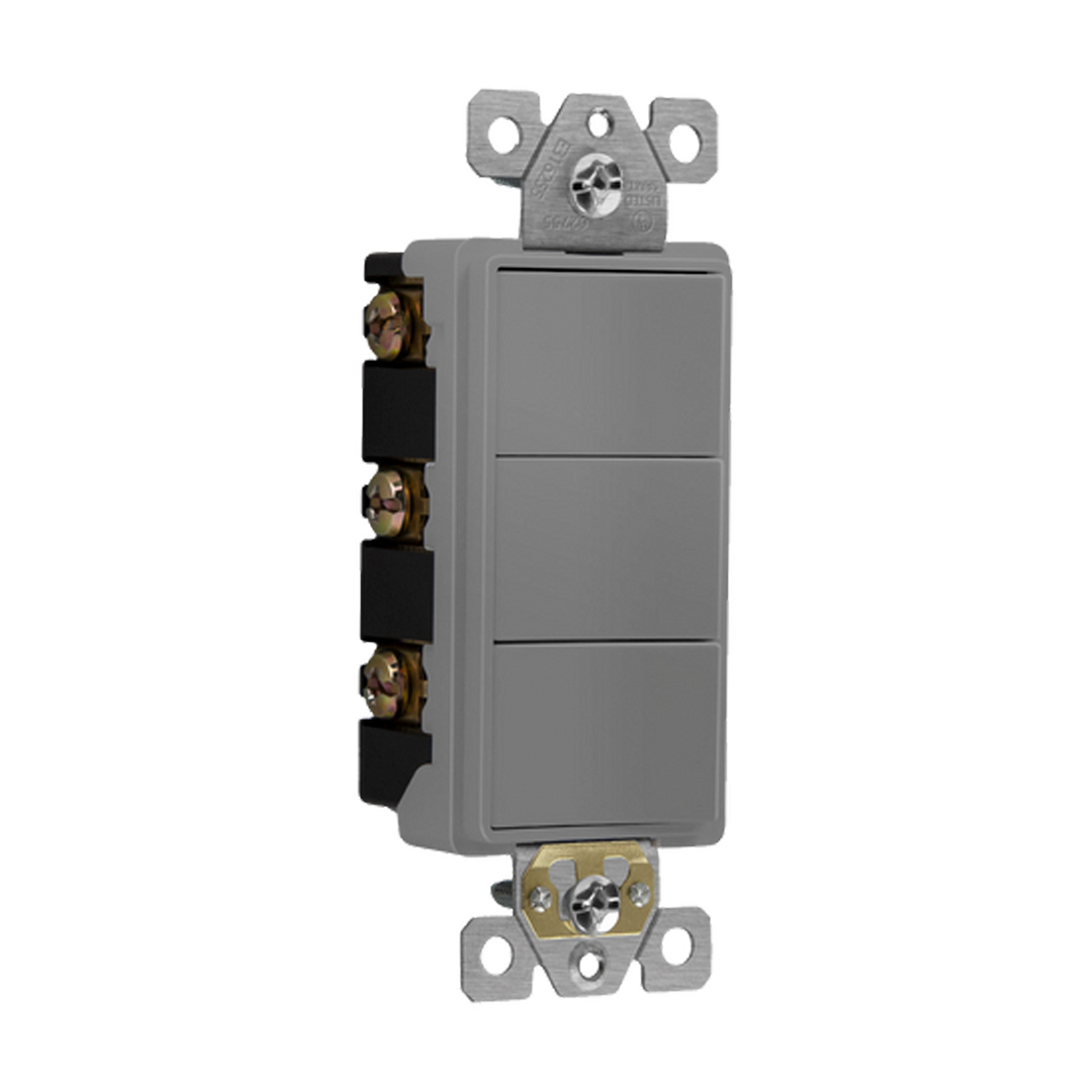 ENERLITES Triple Rocker Switch | Model 62755 – AC Quiet Back Wired ...