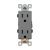 15 Amp Decorator Receptacle | Tamper Resistant | Industrial Grade