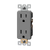 15 Amp Decorator Receptacle | Tamper Resistant | Industrial Grade