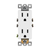 15 Amp Decorator Receptacle | Tamper Resistant | Industrial Grade