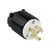 Straight Blade Male Plug Nema 5-15P, 15A, 125V, 2-Pole, 3 Wire, Industrial Grade