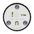 Industrial Straight Blade Locking Plug | 20 Amp | NEMA 5-20P