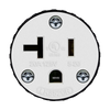 Industrial Straight Blade Locking Connector | 20 Amp | NEMA 5-20C