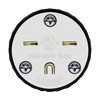 Industrial Straight Blade Locking Plug | 15 Amp | NEMA 6-15P