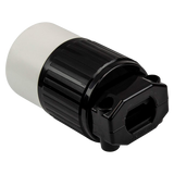 15 Amp Industrial Straight Blade Locking Connector | 250VAC | 6-15C | Enerlites 66221