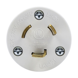 Enerlites 66401 industrial-grade 20A locking plug, NEMA L5-20P, UL listed, heavy-duty construction