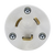Industrial Straight Blade Locking Plug | 20 Amp, 125V | NEMA L5-20P