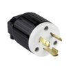 Industrial Straight Blade Locking Plug | 20 Amp, 250VAC | NEMA L6-20P
