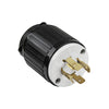 Industrial Straight Blade Locking Plug | 20 Amp, 125/250V | NEMA L14-20P