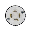 Industrial Straight Blade Locking Plug | 20 Amp, 125/250V | NEMA L14-20P