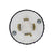 Industrial Grade Locking Plug, 20A, L14-20P