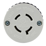 ENERLITES 66422 industrial grade 20 amp L14-20C locking cord connector with twist-lock design