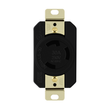 ENERLITES 66460 industrial grade 30 amp L6-30R locking receptacle with twist-lock design