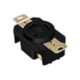 ENERLITES 66460 industrial grade 30 amp L6-30R locking receptacle with twist-lock design