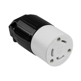 ENERLITES 66462 industrial grade 30 amp L6-30C locking cord connector for secure twist-lock power connections
