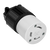 Industrial Straight Blade Locking Connector | 15 Amp, 277V | NEMA L7-15C