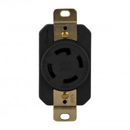 ENERLITES 66801 industrial grade 30A locking receptacle NEMA L15-30R