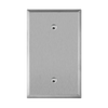 1-Gang Blank Wall Plate | Over-Sized | Stainless Steel