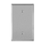 1-Gang Blank Wall Plate | Over-Sized | Stainless Steel