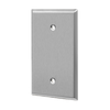 1-Gang Blank Wall Plate | Over-Sized | Stainless Steel