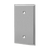 1-Gang Blank Wall Plate | Over-Sized | Stainless Steel
