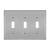 Stainless steel wall plates