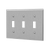 Stainless steel wall plates
