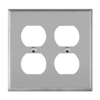 Stainless steel wall plates