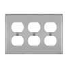 Stainless steel wall plates
