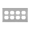 Stainless steel wall plates