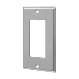 Stainless steel wall plates